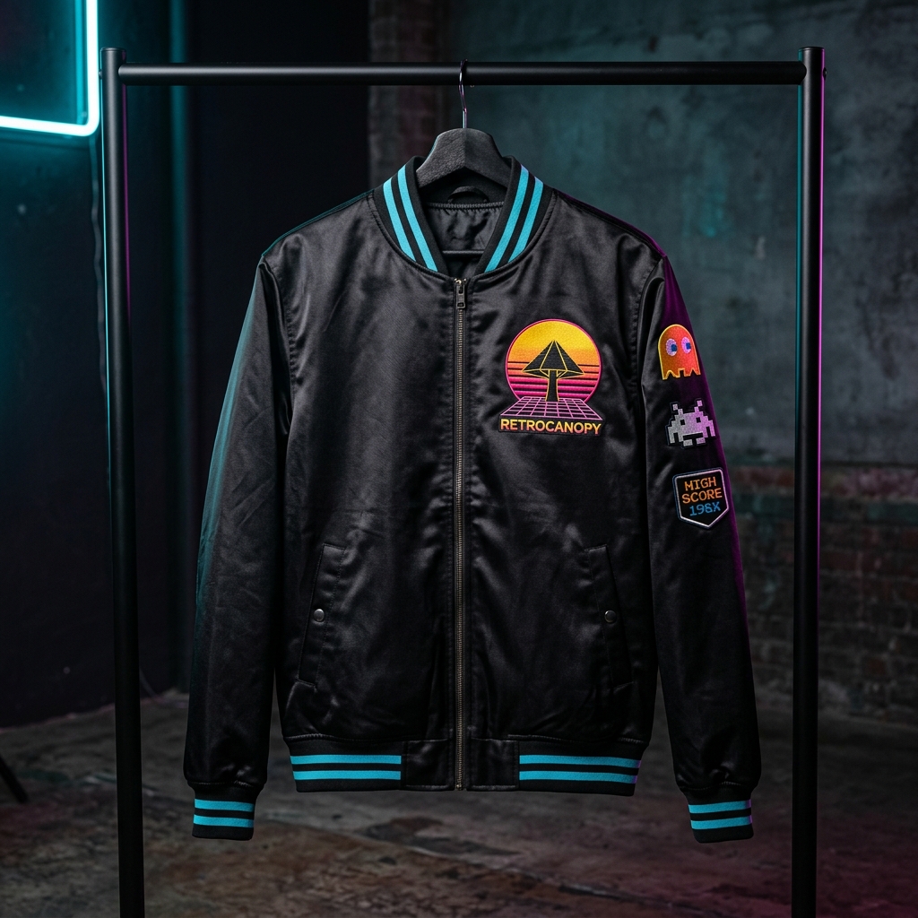 Arcade Hero Bomber Jacket