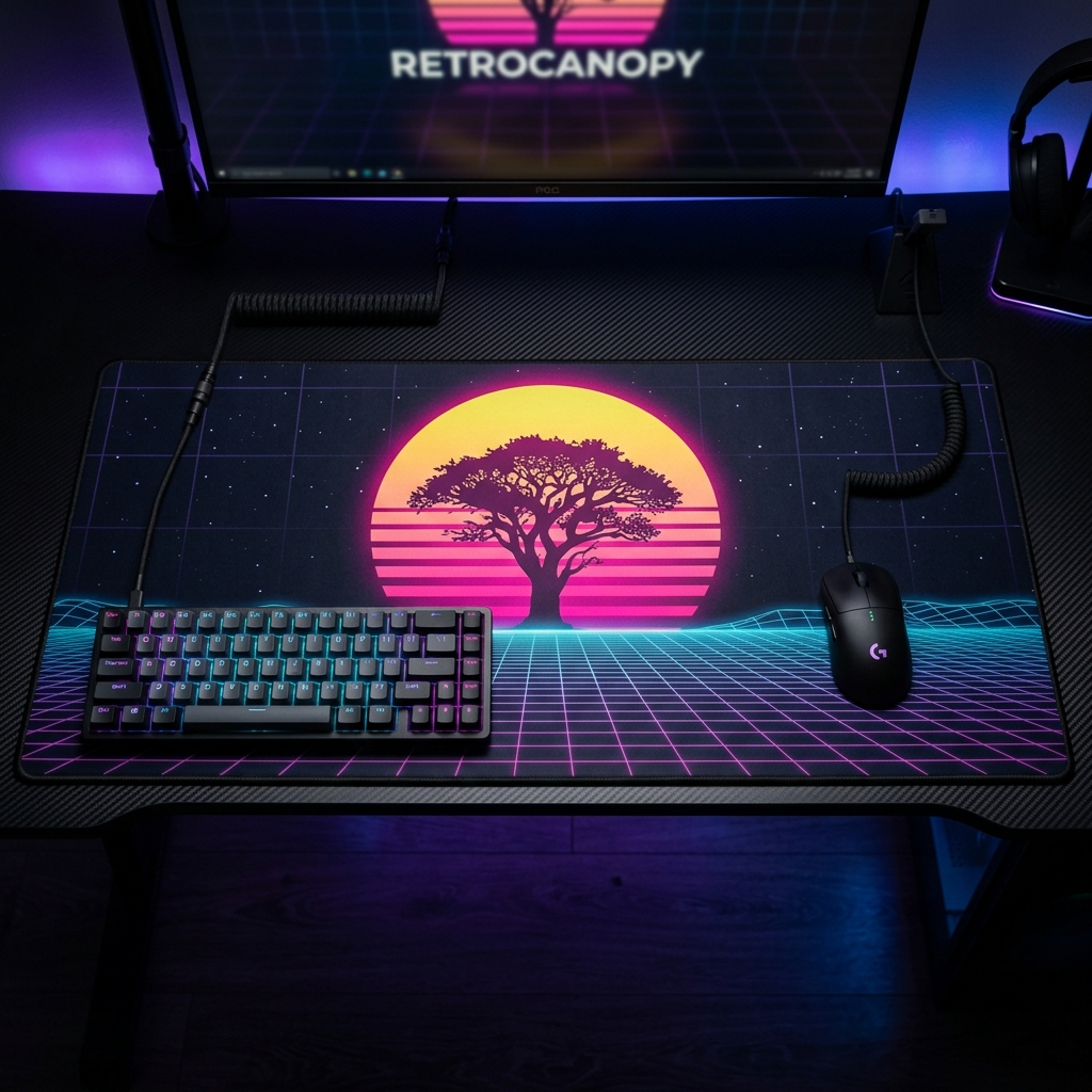 Retrocanopy XL Desk Mat